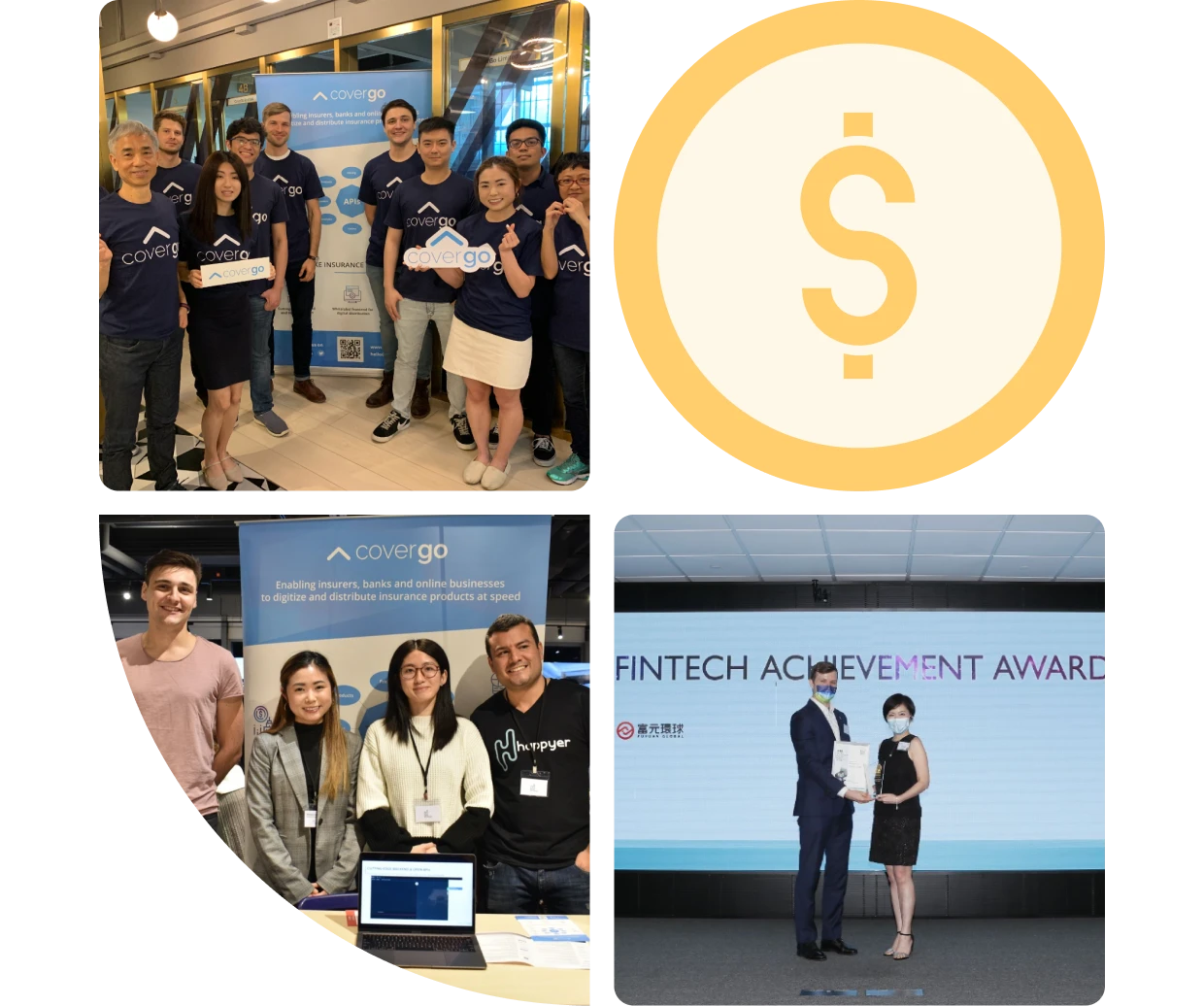 covergo team fintech achievement award