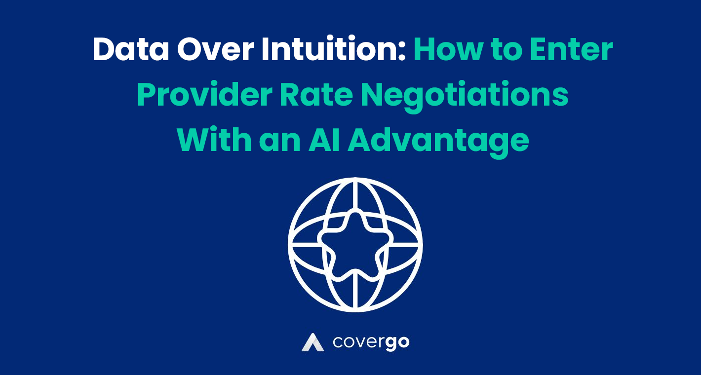 Data Over Intuition: How to Enter Provider Rate Negotiations With an AI Advantage