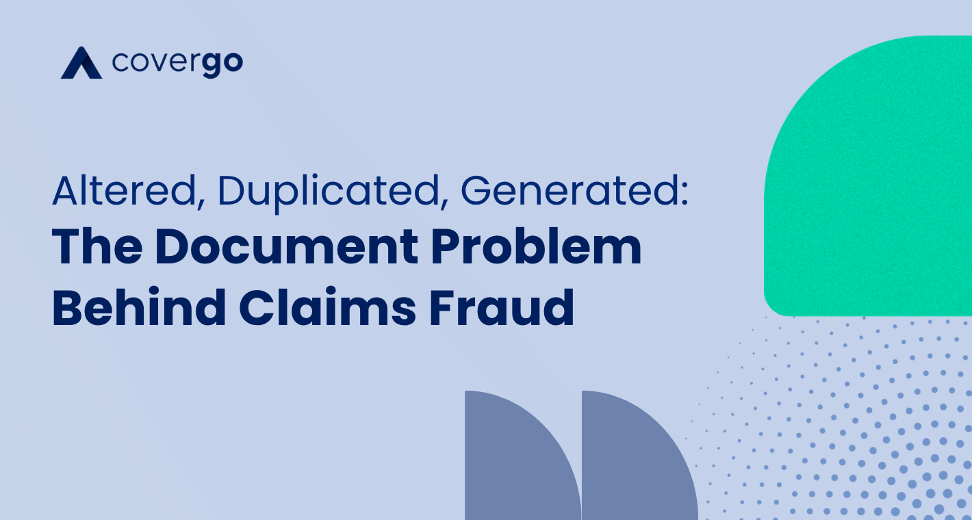 Altered, Duplicated, Generated - The Document Problem Behind Claims Fraud